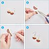 Olycraft DIY Dangle Earring Making Kits DIY-OC0002-50-5