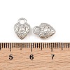 Alloy with Rhinestone Charms RB-CBA7AC6-21P-01-3
