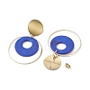 Natural Shell Dangle Earrings EJEW-JE05820-01-4