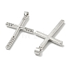 Rack Plating Brass Micro Pave Cubic Zirconia Pendants LS-KK-F869-07P-2