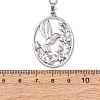 304 Stainless Steel Pendant Cable Chain Necklaces for Men Women NJEW-K308-03C-P-5