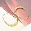 304 Stainless Steel Teardrop Dangle Earrings EJEW-Z158-01G-3