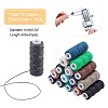 15 Rolls 15 Colors Sewing Threads YC-WH0010-02-5