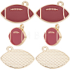 30Pcs Alloy Enamel Pendants FIND-SC0022-79-7