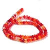 Natural Banded Agate/Striped Agate Beads Strands G-E605-A02-01E-4