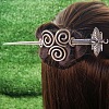 Antique Silver Viking Hair Sticks Hair Pin PW-WG2F806-17-1