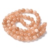 Natural White Jade Beads Strands G-F364-11-6mm-2-4