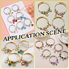 16Pcs 2 Colors 304 Stainless Steel Twist Rope Bangles for Women BJEW-ME0001-22-4