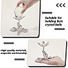 Alloy Crystal Ball Holders ODIS-WH0038-227B-P-3