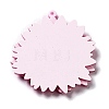 Printed Transparent Acrylic Pendants X-SACR-P029-B02-2