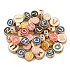 100Pcs Alloy Enamel Beads ENAM-CJ0002-84-1