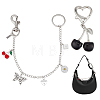 Alloy Enamel Pendant Decorations HJEW-OC00347-1