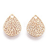 Rack Plating Brass Filigree Charms KKC-T001-46KC-1
