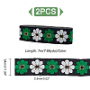 Ethnic Style Embroidery Polyester Ribbons OCOR-WH0070-10F-03-2