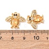 Brass Micro Pave Cubic Zirconia Pendants KK-A284-16G-03-3