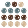 15Pcs 3 Colors Opaque Acrylic Beads SACR-TADJ0001-04-2