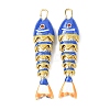 Rack Plating Brass Pendants KK-A268-05G-C06-2