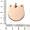 201 Stainless Steel Stamping Blank Tag Pendants LS-STAS-H438-03RG-1-3