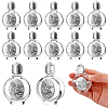 12Pcs Glass Empty Holy Water Bottles for Religious AJEW-GA0008-90B-AS-1