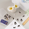 30Pcs 5 Styles Music Theme Charm ENAM-SC0003-88-3