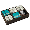 6 Grids MDF Desktop Jewelry Storage Trays ODIS-WH0099-210-1