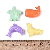 Animal Opaque Acrylic Beads OACR-Q199-21-4