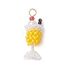 Glass Seed Beaded Pendants PALLOY-MZ01269-03-1