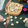 24Pcs 6 Colors Handmade Porcelain Beads PORC-TA0001-39-7