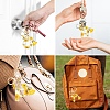 Resin & Alloy Enamel Keychain X1-KEYC-YW00134-01-6