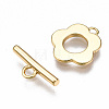 Brass Toggle Clasps KK-T063-95G-NF-3