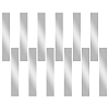12Pcs 304 Stainless Steel Blank Sheets STAS-OC0001-38C-1