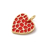 Brass Enamel Charms KK-Q098-23G-A-2