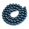 Glass Pearl Beads Strands HY-G002-01D-09-5