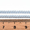 Baking Painted Pearlized Glass Pearl Bead Strands HY-N002-2mm-A05-5