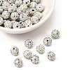 Pave Disco Ball Beads RB-Q195-8mm-AB-1