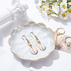 1Pc Porcelain Snack Plate AJEW-SP0006-04C-4