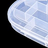 (Defective Closeout Sale: Scratched)11 Compartments Bear Plastic Storage Box CON-XCP0002-69-3
