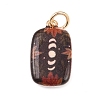Brass Enamel Pendants ENAM-I087-03A-1