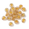 Luminous Transparent Acrylic Beads OACR-P037-01B-F-2
