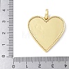 Brass Micro Pave Cubic Zirconia Pendants KK-K399-11G-07-3