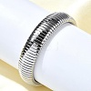 304 Stainless Steel Stretch Bracelets for Women Men BJEW-A031-02A-P-4