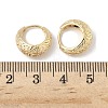Brass Hoop Earrings EJEW-D320-16G-5