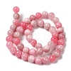 Natural Dyed Jade Beads Strands G-M402-C03-07-4