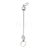 Iron Beadable Keychain Bar IFIN-F164-03A-1