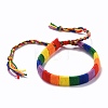 Rainbow Pride Bracelet BJEW-F419-05-1