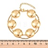 304 Stainless Steel Link Chain & Curb Chain Multi-strand Bracelets for Women BJEW-H641-01C-G-3