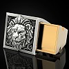 Alloy Finger Rings for Men FS-WG563D5-03-4