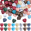 100Pcs Imitation Gemstone Acrylic Beads OACR-SP0001-05C-1