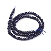 Dyed Natural Malaysia Jade Rondelle Beads Strands G-E316-2x4mm-35-2