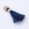 Polycotton(Polyester Cotton) Tassel Pendant Decorations OCOR-S102-08-2